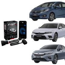 Módulo Variador de Avanço de Aceleração compatível com Fit, Civic, City Tury - FAST_MAX_5.0U