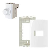 Módulo Variador De Velocidade e Luminosidade 220v 500w + Placa Com Suporte Sleek Módulo Variador De Velocidade e Luminosidade 220v 500w + Placa Com Suporte Sleek