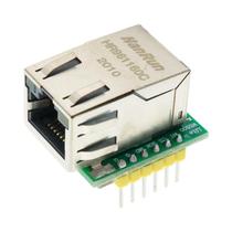 Módulo W5500 Módulo Ethernet de interface SPI W5100W5200 USR-ES1 compatível Módulo W5500 Módulo Ethernet de interface SPI W5100W5200 USR-ES1 compatível