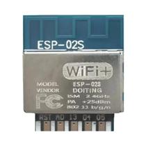 Módulo Wi-Fi ESP-02S Pacote Serial Golden Finger 1-10pcs Compatível Com ESP8266