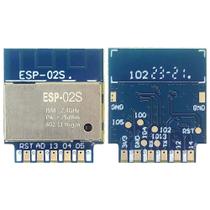 Módulo Wifi 2.4G ESP02S Transceptor Serial 1MB Flash Para Casa Inteligente E IoT Industrial ESP8285