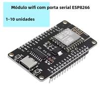 Módulo WiFi ESP8266 NodeMCU Lua V3 1-10pcs Placa De Desenvolvimento De Internet Das Coisas Com Porta Módulo WiFi ESP8266 NodeMCU Lua V3 1-10pcs Placa De Desenvolvimento De Internet Das Coisas Com Porta