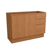 Módulos de Cozinha Kappesberg Ciela Balcão Ciela R626 c/ 2 Portas e 3 Gavetas s/ Tampo 120cm Canela-Kappesberg