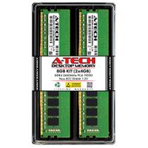 Módulos de memória RAM A-Tech 8GB (2x4GB) DDR4 2400MHz UDIMM Módulos de memória RAM A-Tech 8GB (2x4GB) DDR4 2400MHz UDIMM