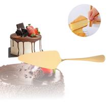 Modus Espatula Para Bolo Aço Inox Positano Dourada