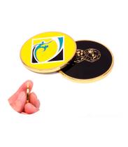 Moeda Árbitro 4 cm Toss Cara ou Coroa 1 unidade Envio Rápido