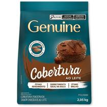 Moeda Cobertura Genuine 2,05Kg - Ao Leite Moeda Cobertura Genuine 2,05Kg - Ao Leite
