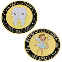 Moeda Coin Fada Do Dente Leite Tooth Fairy Case Acrílico - TDR
