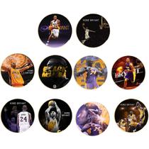 Moeda comemorativa de anime Kobes Bryants, 4 cm, ferro, 350 g, 10 unidades Moeda comemorativa de anime Kobes Bryants, 4 cm, ferro, 350 g, 10 unidades