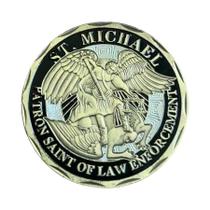 Moeda Comemorativa De Desempenho Policial, Pingente Souvenir De Santo Da Polícia, Joia Dos Estados