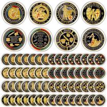 Moeda comemorativa Ecation colocada em toda a armadura de Deus x60