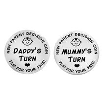 Moeda comemorativa Funny New Parent Decision Coin Moeda comemorativa Funny New Parent Decision Coin