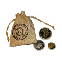 Moeda Comemorativa Harry Potter Gringotts Em Ouro, Emblema Colecionável, Presente De Aniversário