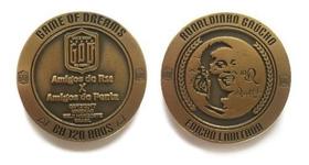 Moeda Comemorativa Ronaldinho Gaúcho Edição Limitada.