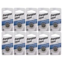 Moeda de lítio Battery Energizer CR1632 3V, pacote com 10 unidades (2x5)