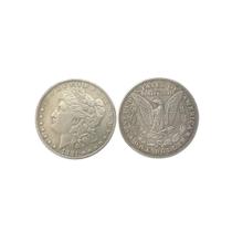 Moeda de Reprodução 1881/1891 Padrões Detalhados para Colecionadores + Estojo