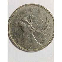 Moeda do Canadá Elizabeth II linda moeda para colecionadores e coleção mundo munismático