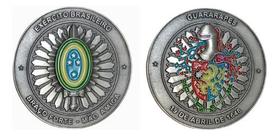 Moeda Eb Braço Forte Mão Amiga Exército