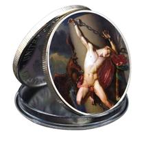 Moeda: história da mitologia grega, Prometheus, anime, 4 cm, ferro