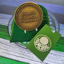 Moeda Oficial Palmeiras Comemorativa 108 Anos