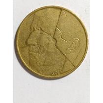 Moeda rara 5F Belgie 1989 linda moeda para colecionadores e coleção mundo numismático Moeda especial para sua coleção.