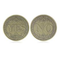 Moeda Sim ou Não Decision Anime 2,5 cm Alloy 24g (2 unidades/lote)