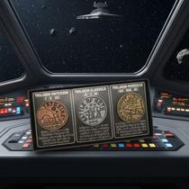 Moedas comemorativas Star Wars - edição limitada Moedas comemorativas Star Wars - edição limitada