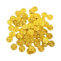 Moedas De Ouro Pirata Para Crianças 50 100 200 Peças Decoração De Festa De Aniversário Lembrancinhas