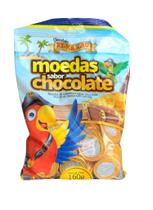 Moedas / Moedinhas Sabor Chocolate 1 Real Estilo Pirata 160g - Ki-kakau