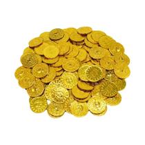 Moedas Piratas Retrô Para Decoração De Halloween, 20, 50 Ou 100 Peças, Tesouros Falsos, Suprimentos