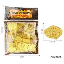 Moedas Piratas Romanas 100PCS Plástico Dourado Prateado Bronze Decoração De Festa Acessórios De Moedas Piratas Romanas 100PCS Plástico Dourado Prateado Bronze Decoração De Festa Acessórios De