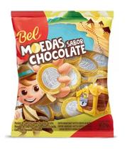 Moedas sabor Chocolate Bel 40g (10 moedas)