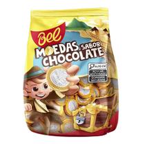 Moedas Sabor Chocolate Pacote 500g Bel