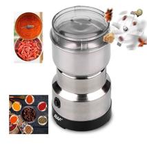 Moedor Café Amendoim Grãos Portátil Inox Elétrico