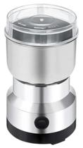 Moedor Café Elétrico Mini Moinho 150w Inox Prata 127v