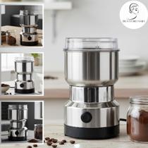 Moedor Café Grãos Lofv 150w Aço Inox Lâmina Metal Temperos Moedor Café Grãos Lofv 150w Aço Inox Lâmina Metal Temperos