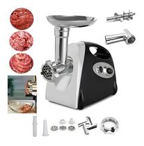 Moedor Cortador De Carne 110v Elétrico 2800w Funil Linguiça
