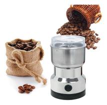 Moedor De Café 110v Grãos Elétrico Aço Inoxidável