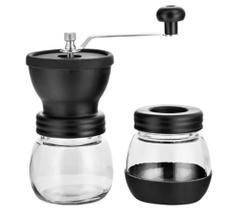 Moedor De Café Ajustável Manivela Giratória Moagens Grãos