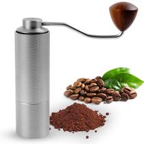 Moedor de café Durable Aviation Aluminium 11 níveis de prata