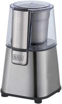 Moedor de Café e Grãos em Inox MG200 Gourmand Gris Black Decker - Black&Decker