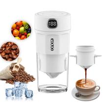 Moedor de café e liquidificador Aldeepo Portable com xícara 350mL