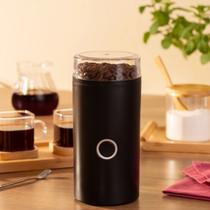 Moedor de Café Elétrico 180W e 220V Portátil Aço Inox pincel Moedor de Café Elétrico 180W e 220V Portátil Aço Inox pincel