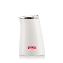 Moedor de café elétrico Bodum C-Mill branco, lâmina inoxidável