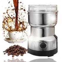 Moedor De Café Elétrico Compacto Aço Inoxidável 150W - 110V.