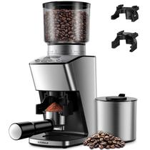 Moedor de Café Elétrico KIDISLE com 51 Ajustes e Timer Moedor de Café Elétrico KIDISLE com 51 Ajustes e Timer