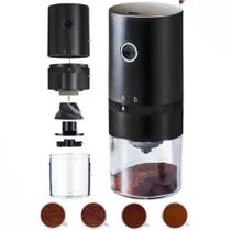 Moedor De Café Elétrico Moinho De Café Automático Grãos Usb