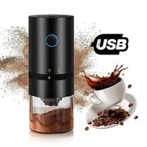 Moedor De Café Elétrico Portátil Automatico Recarregável USB - shopmix