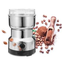 Moedor de Café Elétrico Portátil com Aço Inoxidável Perfeito para Grãos 110v