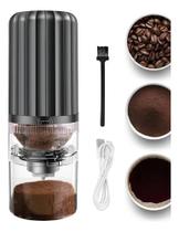 Moedor De Café Elétrico Portátil Usb Bivolt Recarregável